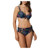 YSABEL MORA women's bikini with underwire C cup blue multicolor pattern 82723