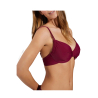 YSABEL MORA bikini donna con ferretto coppa D  bordeaux slip midi 82681+82688