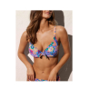YSABEL MORA women's bikini with lined underwire C cup light blue pattern 82600+82068
