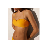 YSABEL MORA YELLOW women's bikini lined band 82627+82533