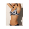 YSABEL MORA women's underwire bikini C cup pattern black/white 82554+82562