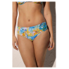 YSABEL MORA women's bikini with underwire C cup light blue/yellow pattern 82494+82529