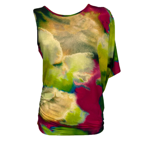 ALDO MARTINS CAPJULUCA line multicolor jersey blouse 5119 ESTEL MADE IN SPAIN