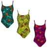 JUSTMINE double-sided one-piece swimsuit 1056 MADE IN ITALY