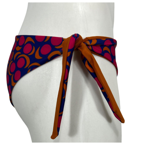 JUSTMINE bikini fascia foderata double-face fuxia/cuoio 1057 MADE IN ITALY