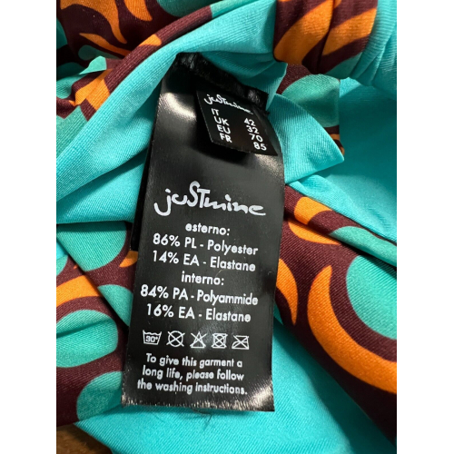 JUSTMINE double-sided sailing bikini cup C 1057 MADE IN ITALY