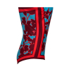 FEELING by JUSTMINE turquoise/red/black cherry one-piece swimsuit 6059 MADE IN ITALY