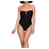 WIKINI black one-piece swimsuit CLEMENTINA 24GE90 MADE IN ITALY