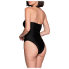 WIKINI black one-piece swimsuit CLEMENTINA 24GE90 MADE IN ITALY