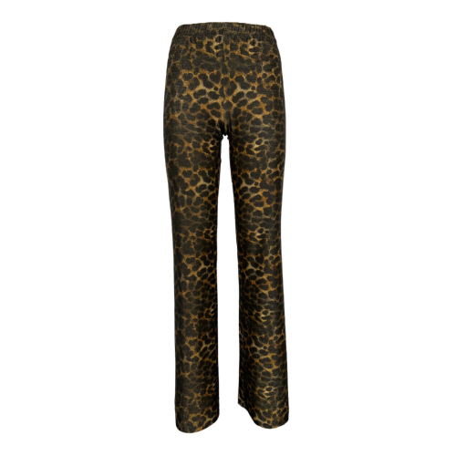 WIKINI animal lurex patterned trousers 22201 24D21L MADE IN ITALY