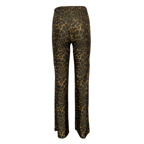 WIKINI animal lurex patterned trousers 22201 24D21L MADE IN ITALY