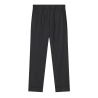 SEMICOUTURE pantalone donna cotone leggero nero S4SK25 MADE IN ITALY