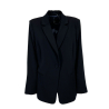 PERSONA by Marina Rinaldi TIMELESS line blue jacket 1 covered button 30.41014106005 CREAM