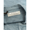 CROSSLEY unlined men's jacket washed avio YAMER cotton MADE IN ITALY