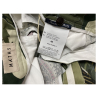 MYTHS green patterned women's trousers art 21D09 413 cotton MADE IN ITALY