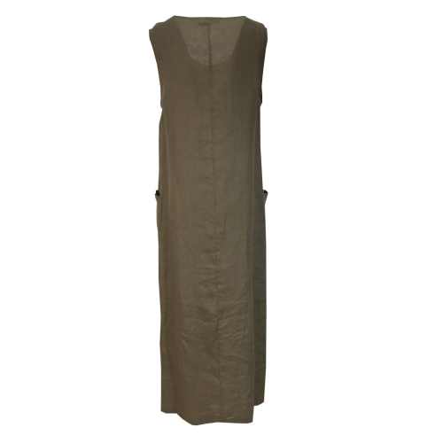 ETiCi women's dress art A2/3673 100% linen MADE IN ITALY