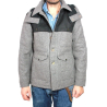 FILSON BLACK LABEL giaccone uomo cappuccio staccabile 2925FO MADE IN ITALY