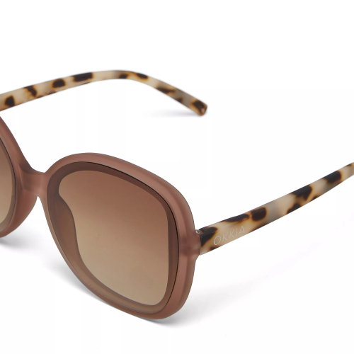 OKKIA occhiali da sole ANNA premontati Butterfly con montatura soft touch