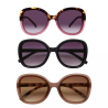OKKIA ANNA pre-assembled Butterfly sunglasses with soft touch frame