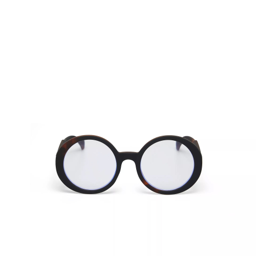 OKKIA men's reading glasses LAURA ROUND LARGE black