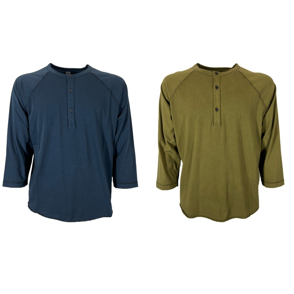 MADSON by BottegaChilometriZero t-shirt uomo serafino DU22331 100% cotone MADE IN ITALY MADSON by BottegaChilometriZero t-shirt uomo serafino DU22331 100% cotone MADE IN ITALY