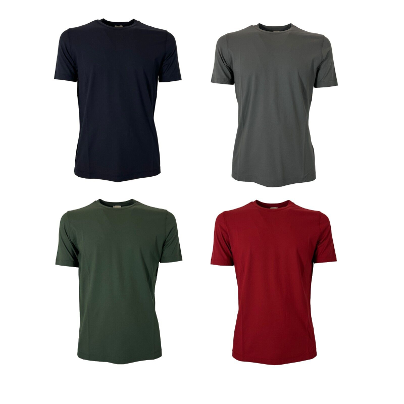 H953 t-shirt uomo girocollo cotone leggero HS3587 MADE IN ITALY