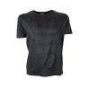 H953 men's striped crew neck t-shirt HS3299 100% linen MADE IN ITALY