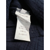 MOLO ELEVEN blue men's shirt embossed fabric WHISKEY/22 100% cotton MADE IN ITALY