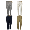 WHITE SAND pants art SU66 17 GREG MADE IN ITALY