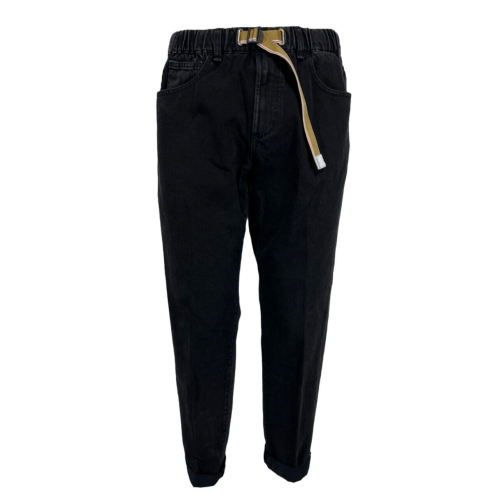 WHITE SAND pantalone jeans uomo nero lavato WSU44 340 – MED 100% cotone MADE IN ITALY