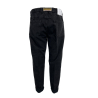 WHITE SAND men's black washed jeans trousers WSU44 340 – MED 100% cotton MADE IN ITALY