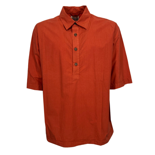 MADSON by BottegaChilometriZero men's shirt DU24543 100% cotton MADE IN ITALY