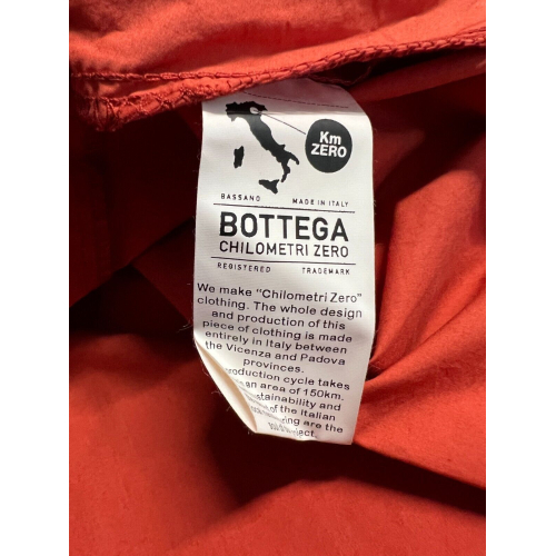 MADSON by BottegaChilometriZero men's shirt DU24543 100% cotton MADE IN ITALY