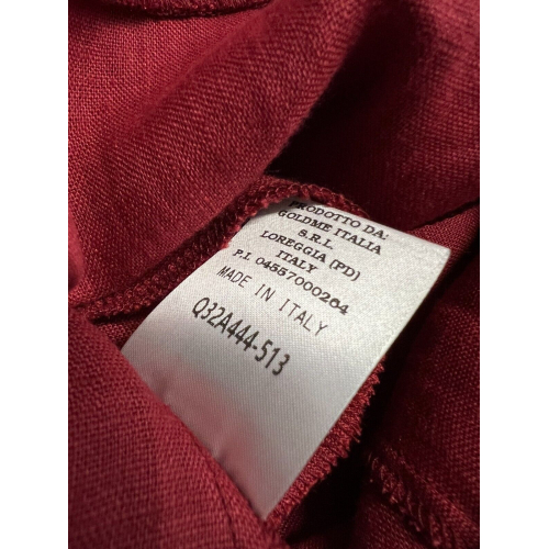 MYLAB abito donna lino bordeaux Q32A444/513 100% lino MADE IN ITALY