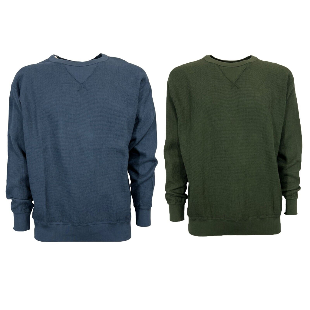 CROSSLEY WERMER light men's sweater 100% cotton MADE IN ITALY