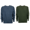 CROSSLEY WERMER light men's sweater 100% cotton MADE IN ITALY