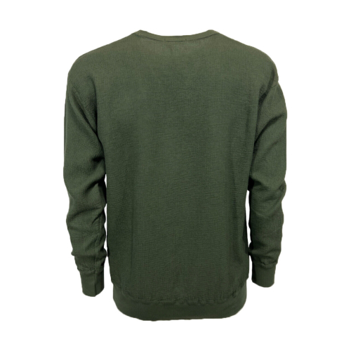 CROSSLEY WERMER light men's sweater 100% cotton MADE IN ITALY