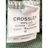 CROSSLEY WERMER light men's sweater 100% cotton MADE IN ITALY