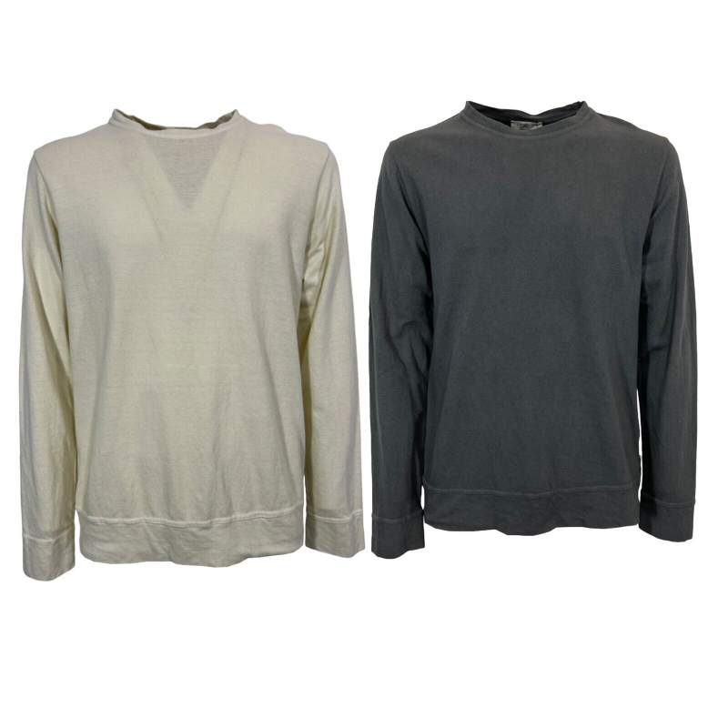CROSSLEY light men's sweater LANIN 70% cotton 30% linen MADE IN ITALY