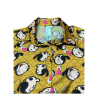 IL THE DELLE 5 camicia donna senape fantasia Olivia KILIE 56ST POPEYE MADE IN ITALY