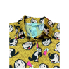 IL THE DELLE 5 camicia donna senape fantasia Olivia SPOON 56ST POPEYE MADE IN ITALY