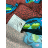 IL THE DELLE 5 burgundy women's shirt with tiger pattern SPOON 56ST TIGER MADE IN ITALY
