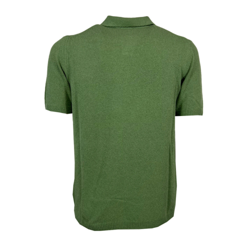FERRANTE polo uomo senza bottoni mano spugna U26603  MADE IN ITALY
