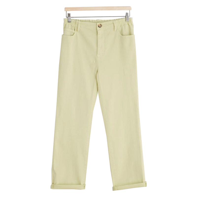 INDI&COLD women's jeans bull lime ALEX elastic cotton on the back