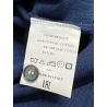 FERRANTE polo camicia aperta blu chiaro U23604 100% cotone MADE IN ITALY