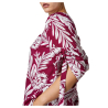 PERSONA by Marina Rinaldi linea N.O.W blusa donna viscosa fantasia vinaccia 2413111116600 MAMBO