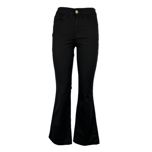 J-CUBE jeans donna a zampa cotone FIONA GABARDINA MADE IN ITALY