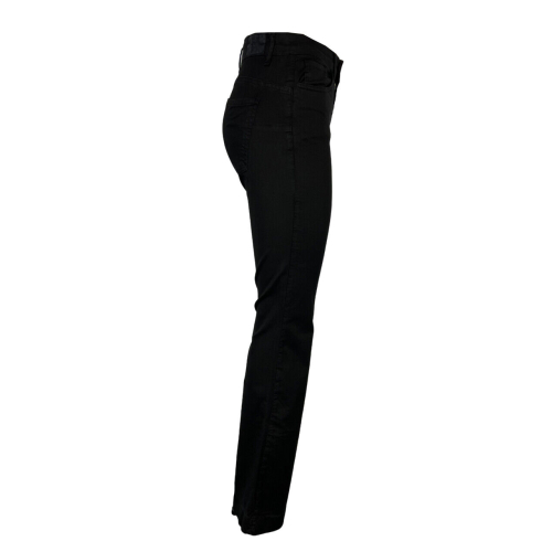 J-CUBE jeans donna a zampa cotone FIONA GABARDINA MADE IN ITALY
