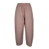TREBARRABI women's egg-shaped trousers PRUX TWILL 97% cotton 3% elastane MADE IN ITALY