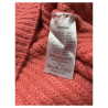 INDI&COLD maglia donna coste inglesi corallo EA655 MADE IN ITALY